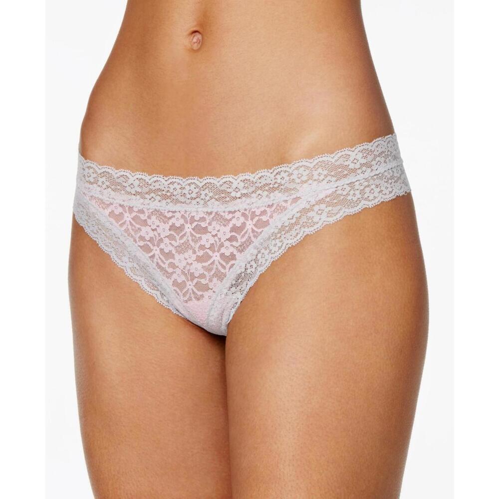 Jenni By Jennifer Moore Womens Cheeky Lace Thong Size S